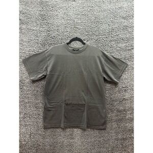 Yeezy Season 6 Classic Crew Neck Short Sleeve T-Shirt‎ Gray Mens Size L